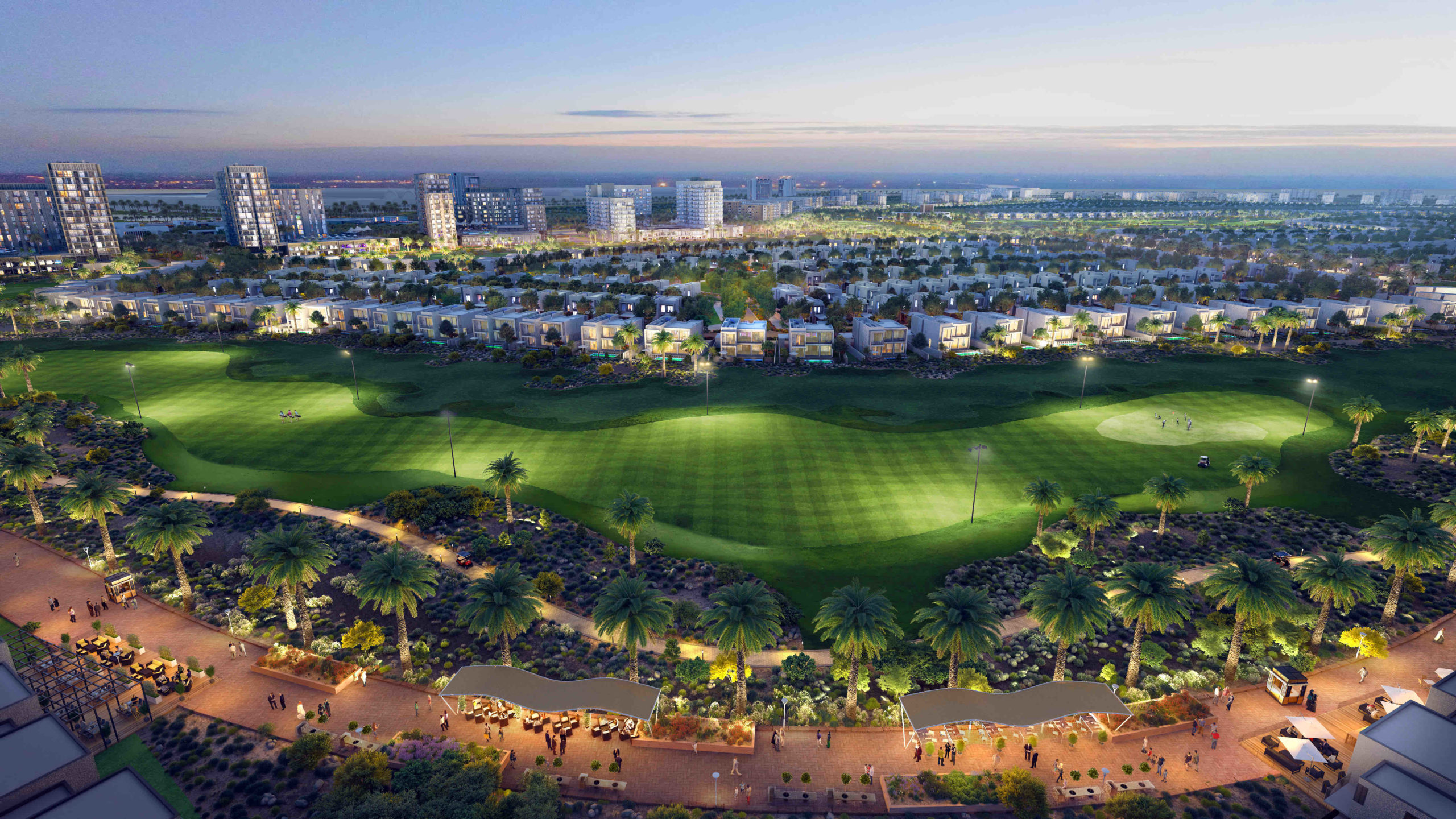 Emaar South — виллы с 3 и 4 спальнями