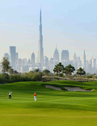 Поле для гольфа Dubai Hills Estate Поле для гольфа Dubai Hills Estate