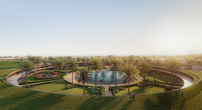 Galloping Fountain in Grand Pool Club & Resort